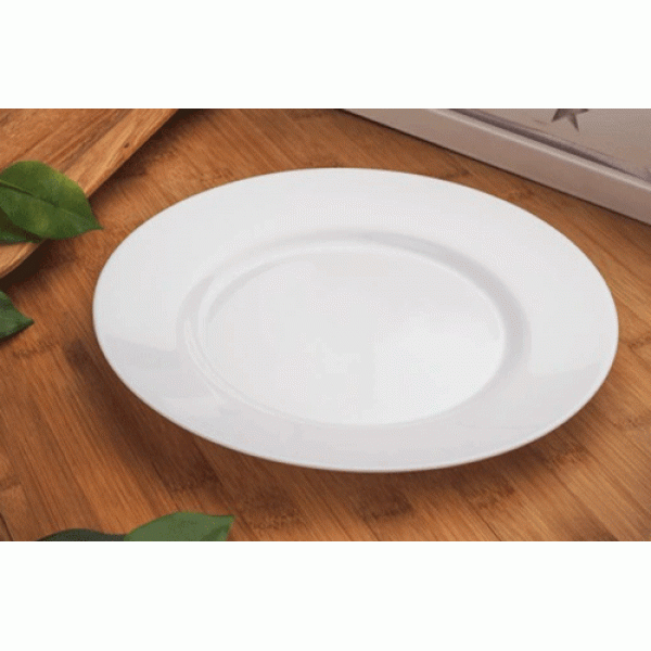 6 صحون زجاج ابيض 19 سم LUMINARC 6 صحون زجاج ابيض 19 سم LUMINARC