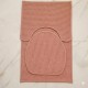 طقم دعسات حمام قطن 50*80 مجدل VIA24-2292