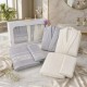طقم روب حمام قطن bf SUVARI  ELEGANT