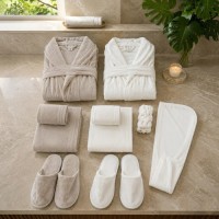 طقم روب حمام 12قطعه  elegant bathrobe