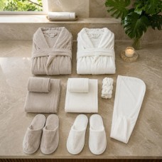 طقم روب حمام 12قطعه  elegant bathrobe