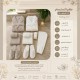 طقم روب حمام 12قطعه  elegant bathrobe