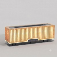 مبخرة مستطيل اطار خشبي USB 9250485