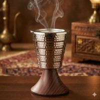 مبخرة ذهبي فضي 66 ALMA MARA 9260065