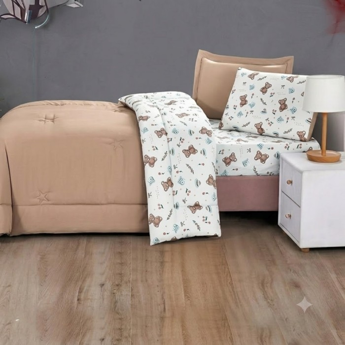 طقم تخت صيفي مفرد ونص 4قطع TAMITEX LUCAS