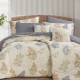 طقم تخت صيفي مجوز قطن 2025 ELEGAN JASMIN