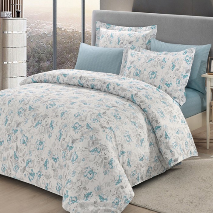 طقم تخت صيفي مجوز قطن 2025 ELEGAN JASMIN