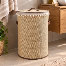 سلة غسيل قش دائري   2782