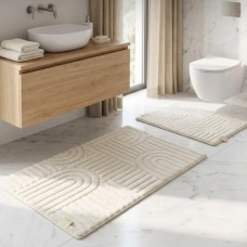 طقم 2دعسة حمام قطن 2026 هندي leyaly