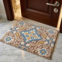 دعسة حمام زخرفة 80*50  JULIA 1125-3144