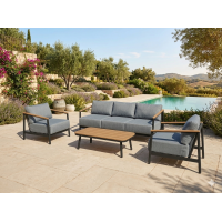 طقم كنب 5مقاعد9269992 SULTAN MODERN GREY