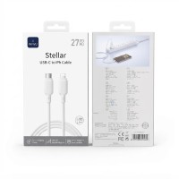 وصلة شاحن تلفون wiwu 27w stellar