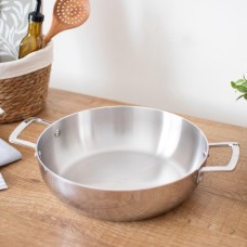 مقلى يدين 28سم julia steel tec  ju4123