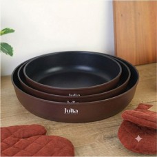 طقم 3 صواني فرن JULIA MOCHA JU1281