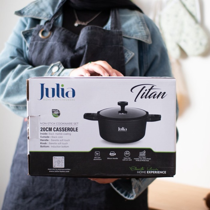 طنجرة 20سم Julia Titan  ju1311