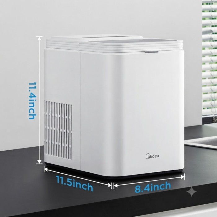 صانة ثلج MIDEA 180W MERI12BG
