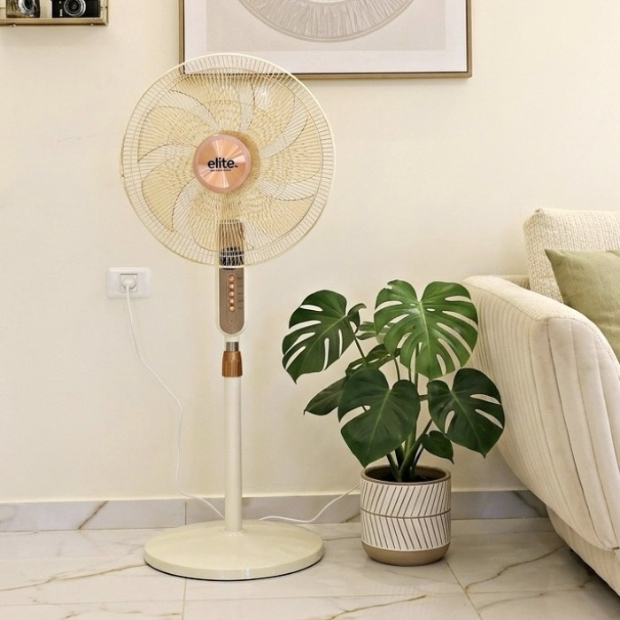 مروحة 5 شفرات ذهبي 130W ELITE 4074 turbo