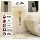 مروحة 5 شفرات ذهبي 130W ELITE 4074 turbo