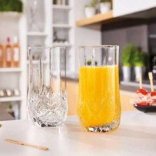 6 كاسة زجاج طويل  LUMINARC BRIGHTON