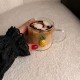 فنجان قهوة  زجاج حبتين كرز  nama 3198