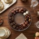 مضيفة اقسام اكريليك دائري غطاء 9260620