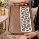 طقم 2 صينية خشب كتابة بيضاوي 9263570