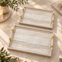 طقم 2 صينية ضيافة منقط 9263572 