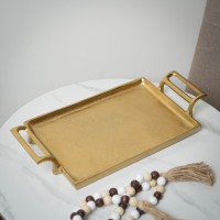 صينية ضيافة نيكل مستطيل هندي LO 8239239