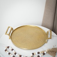 صينية ضيافة نيكل دائري هندي LO 8239240