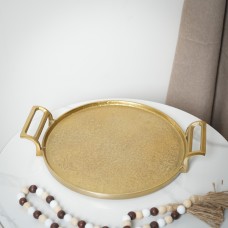 صينية ضيافة نيكل دائري هندي LO 8239240