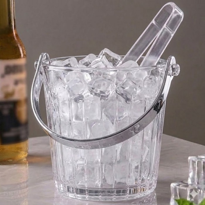 سطل ثلج اكريليك حزوز 9231826