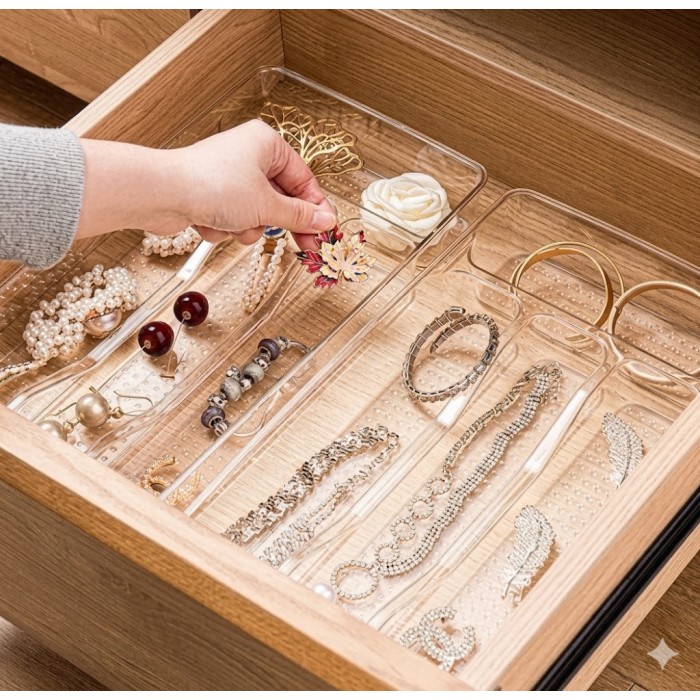 حمالة معالق جارور اكريليك 5قطع 9241228