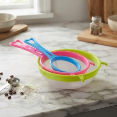 طقم 3 مصفاة منخل بلاستيك 9260140 