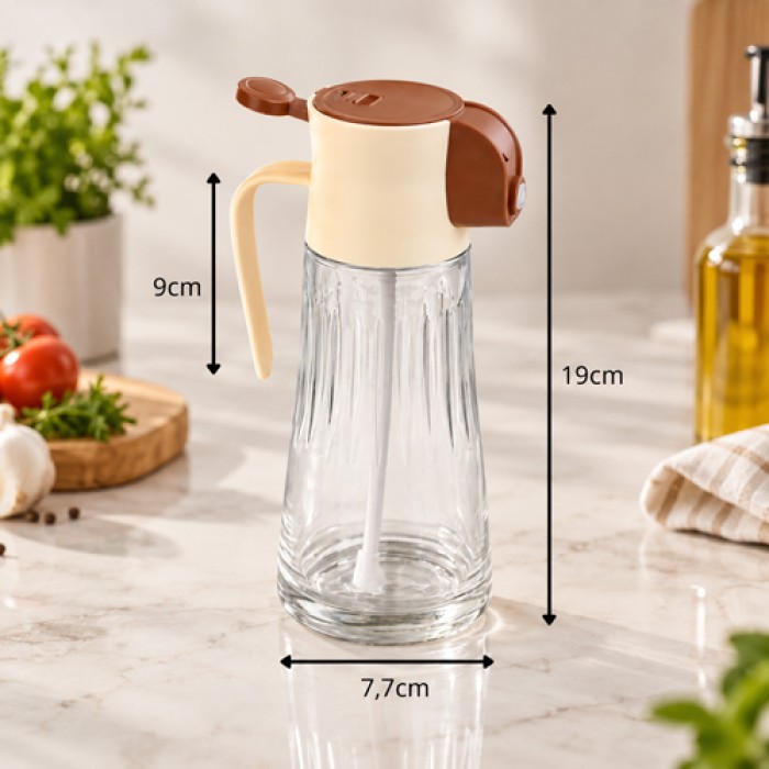 بخاخ زيت زجاج اصفر 380مل 9262220