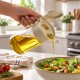 ابريق  زيت زجاج اصفر 620مل 9262225