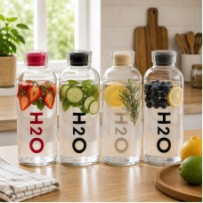 قنينة ماء زجاج H2O 750 مل 9262309