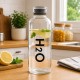 قنينة ماء زجاج H2O 750 مل 9262309
