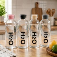 قنينة ماء زجاج H2O 1000 مل 9262310