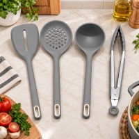طقم كفاكير سيليكون 4ق الوان 9262533 cook