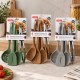 طقم كفاكير سيليكون 4ق الوان 9262533 cook