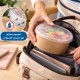 طقم 5 علب طعام كرتون خفيف 1100مل 9262949