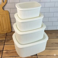 طقم 4تبرويل مستطيل حزوز 9260601