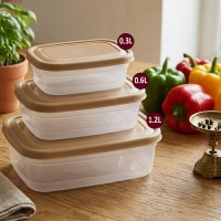 طقم 3 تبرويل مستطيل غ ازرق fresh d428