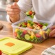 طقم 3 تبرويل مربع وسط غطاء ملون 9263580