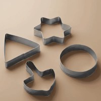 طقم 4قوالب بسكوت ستانلس QLUX L851