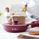 طقم طناجر 9ق يد خمري JULIA TEC JU4101