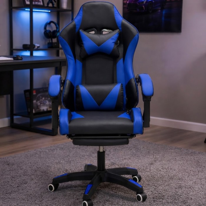 كرسي مكتب GAMING BF احمر ازرق 9232450