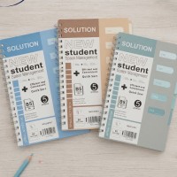 دفتر سلك محاضرات 5 مواضيع B5  9267323