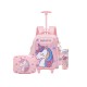 طقم شنطة كرتونة  13.5"  BAKORTH TROLLEY