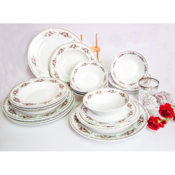 Dishes set 24 pieces, 219-2292, Happy Dishes set 24 pieces, 219-2292, Happy